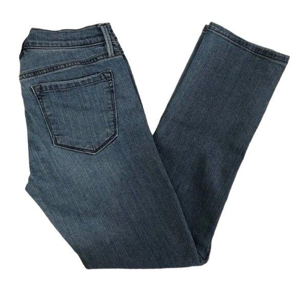 Ann Taylor LOFT Modern Cuffed Crop Skinny Jeans | Women's Size 25/0 - Picture 2 of 6